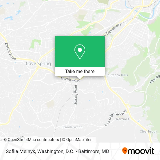 Sofiia Melnyk map