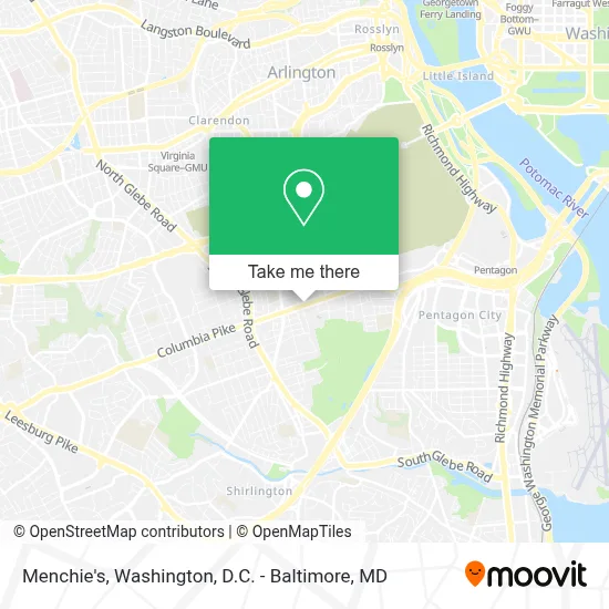 Menchie's map