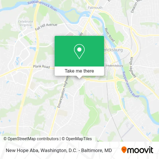 New Hope Aba map