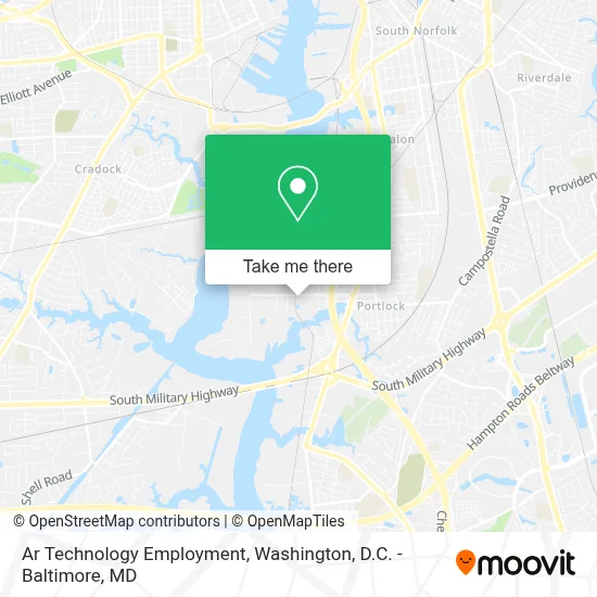 Ar Technology Employment map