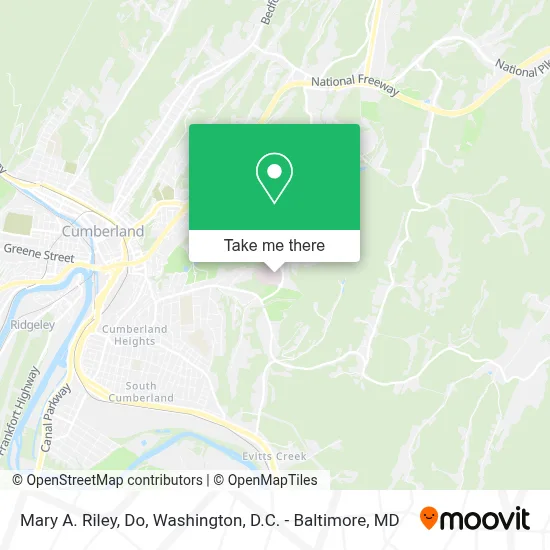 Mary A. Riley, Do map