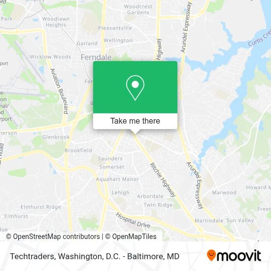 Techtraders map