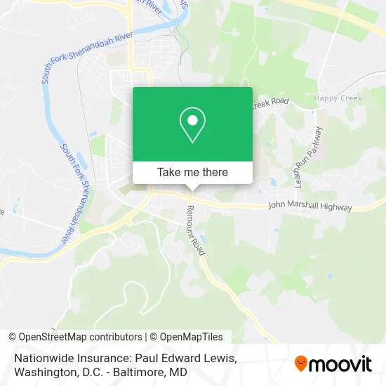 Nationwide Insurance: Paul Edward Lewis map