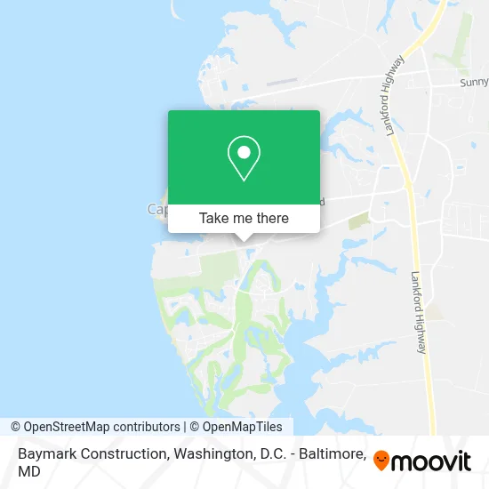 Baymark Construction map