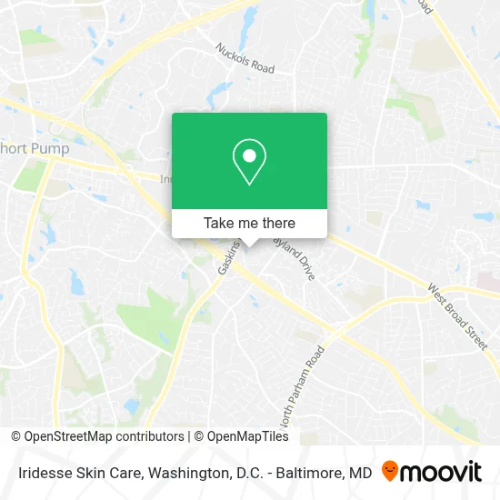 Iridesse Skin Care map