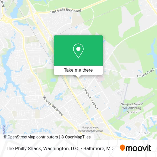 The Philly Shack map