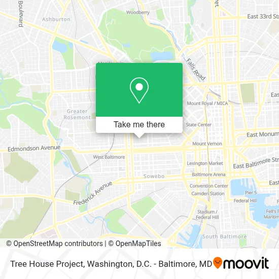 Tree House Project map