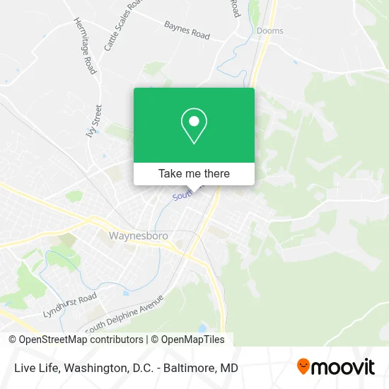 Live Life map