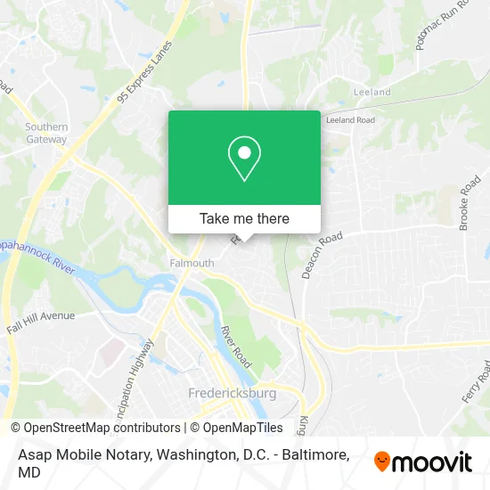 Asap Mobile Notary map