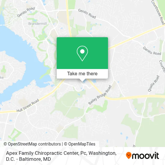 Apex Family Chiropractic Center, Pc map