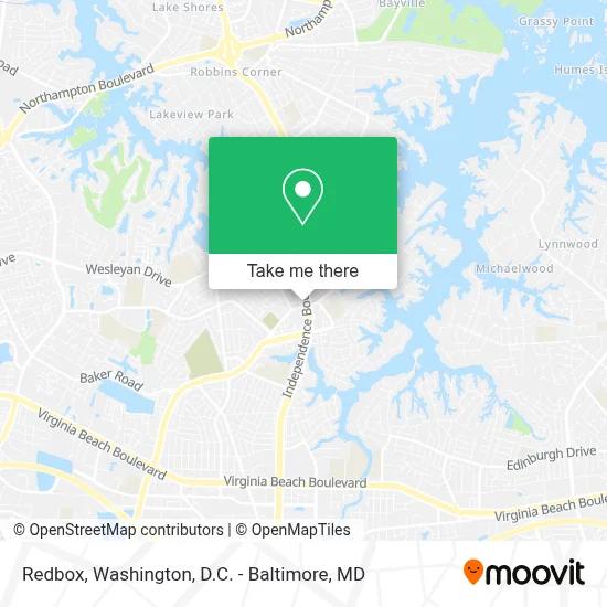 Redbox map
