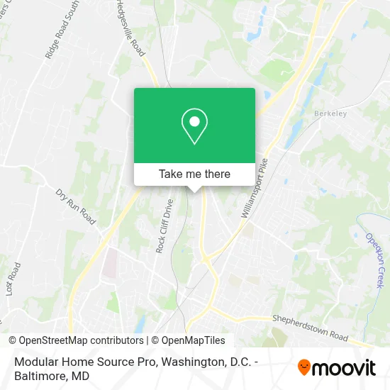 Modular Home Source Pro map