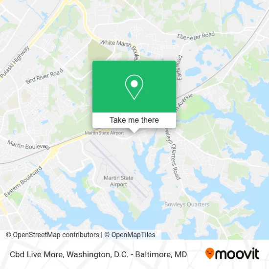 Cbd Live More map