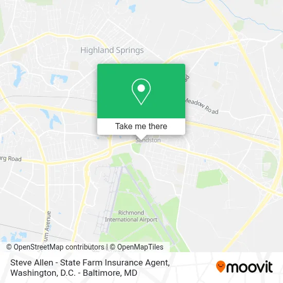 Steve Allen - State Farm Insurance Agent map