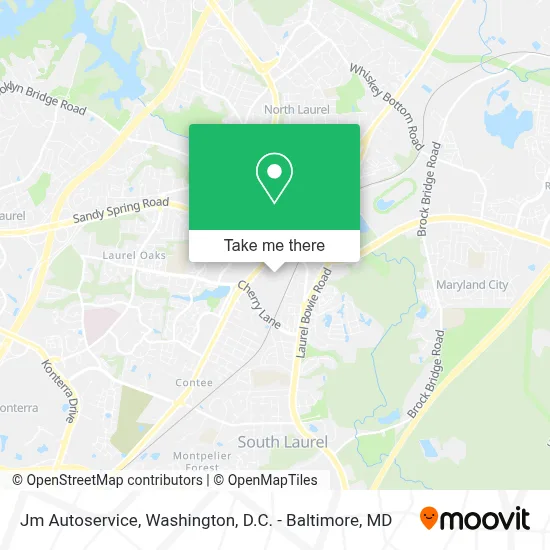 Jm Autoservice map