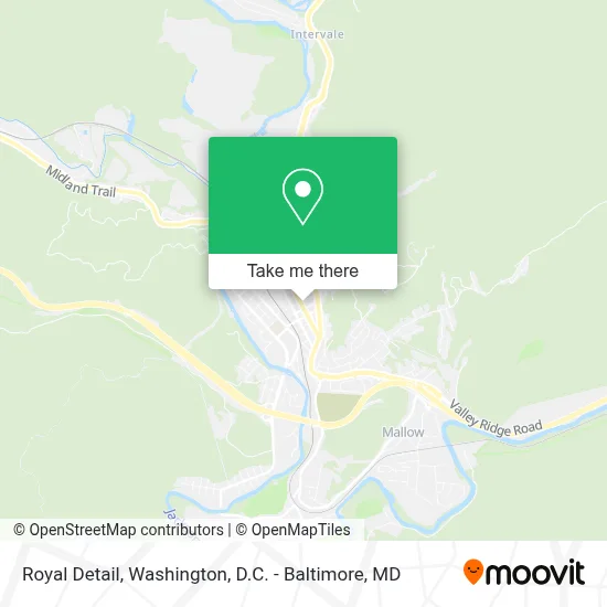 Royal Detail map
