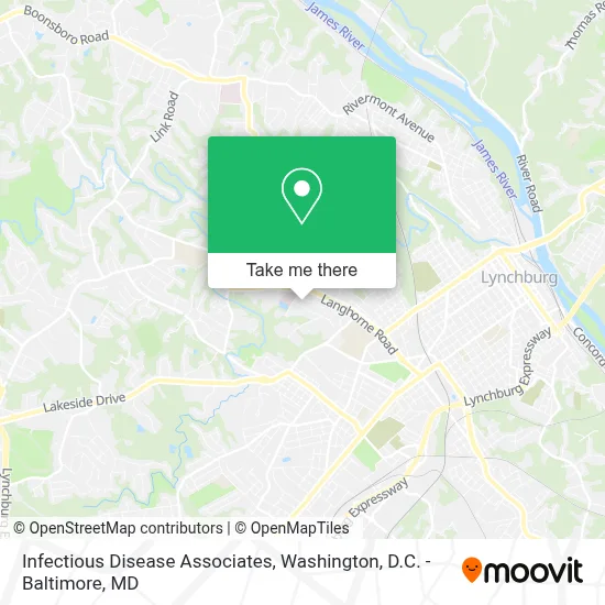 Infectious Disease Associates map