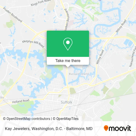 Kay Jewelers map