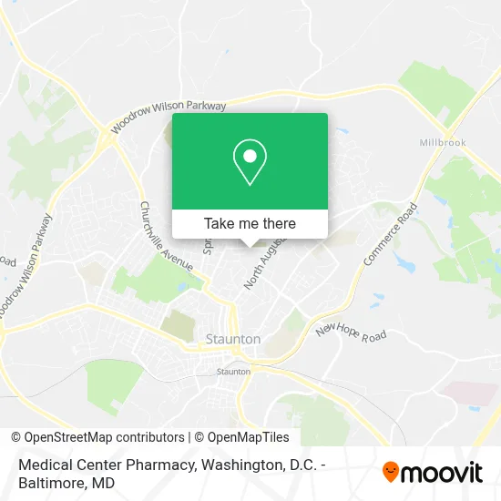 Medical Center Pharmacy map