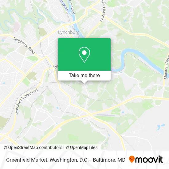 Greenfield Market map