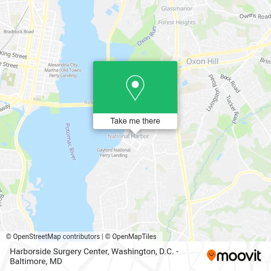 Harborside Surgery Center map