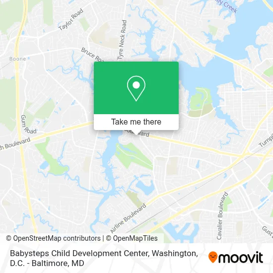 Babysteps Child Development Center map