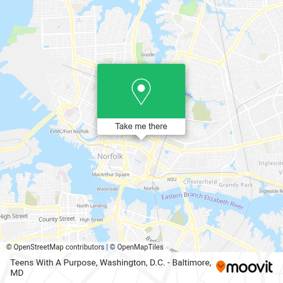 Teens With A Purpose map
