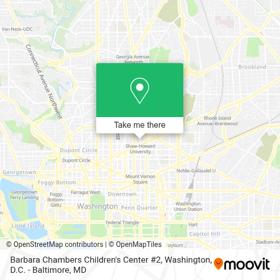 Barbara Chambers Children's Center #2 map