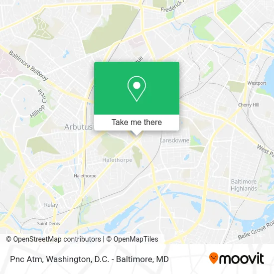 Pnc Atm map