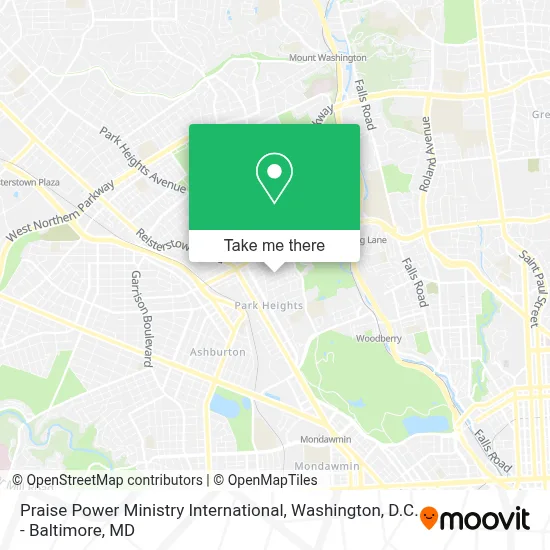 Praise Power Ministry International map