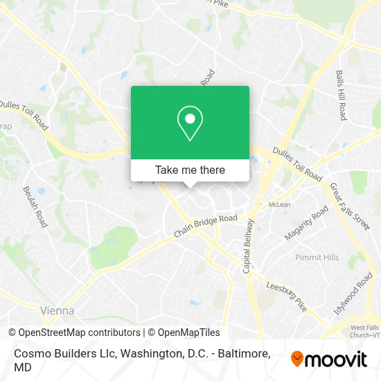 Cosmo Builders Llc map