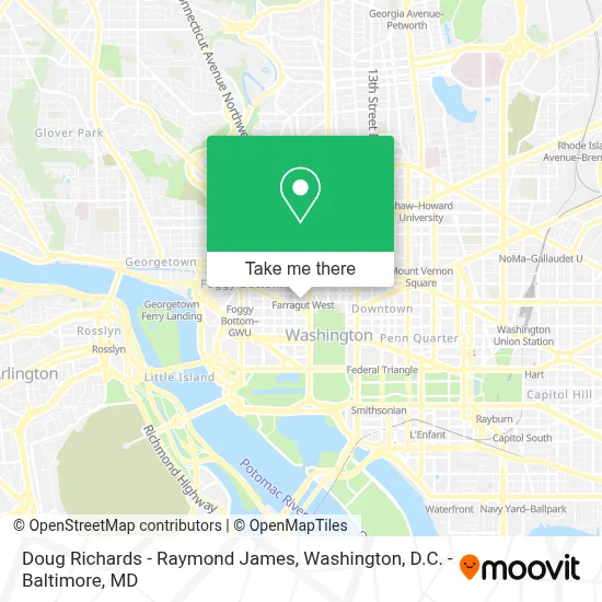 Doug Richards - Raymond James map