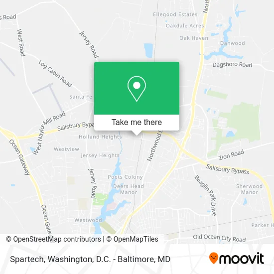 Spartech map