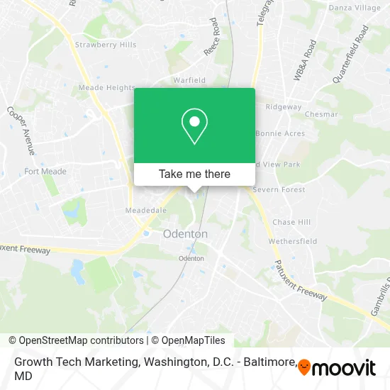 Growth Tech Marketing map