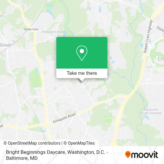 Bright Beginnings Daycare map