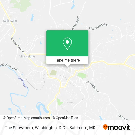The Showroom map