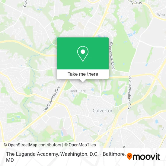 The Luganda Academy map