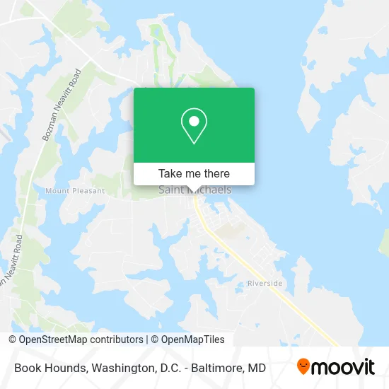 Book Hounds map