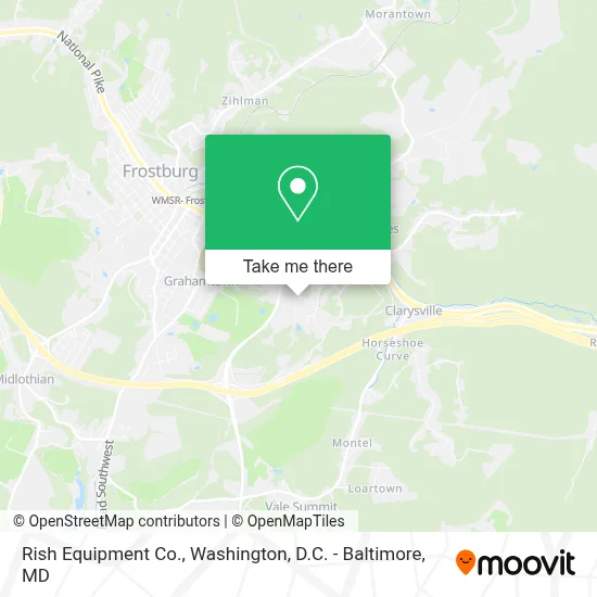 Rish Equipment Co. map