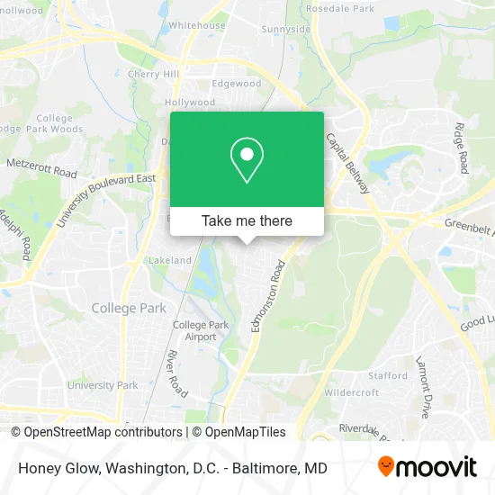 Honey Glow map