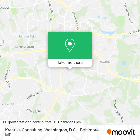 Kreative Consulting map