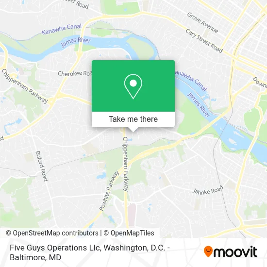 Five Guys Operations Llc map
