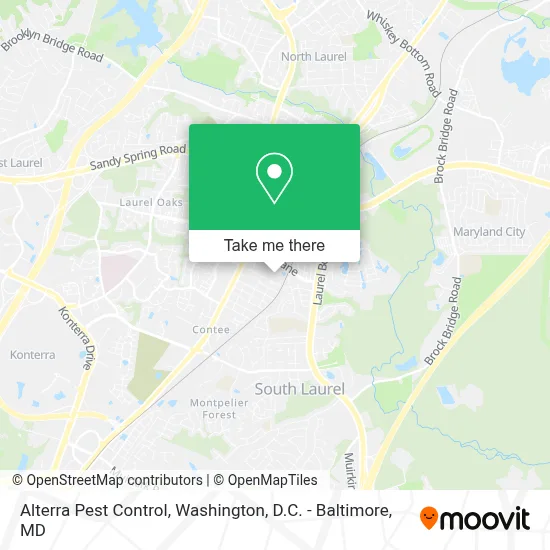 Alterra Pest Control map