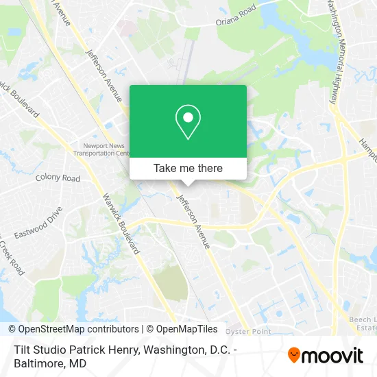 Tilt Studio Patrick Henry map