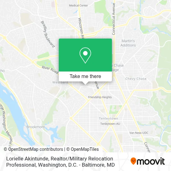 Lorielle Akintunde, Realtor / Military Relocation Professional map