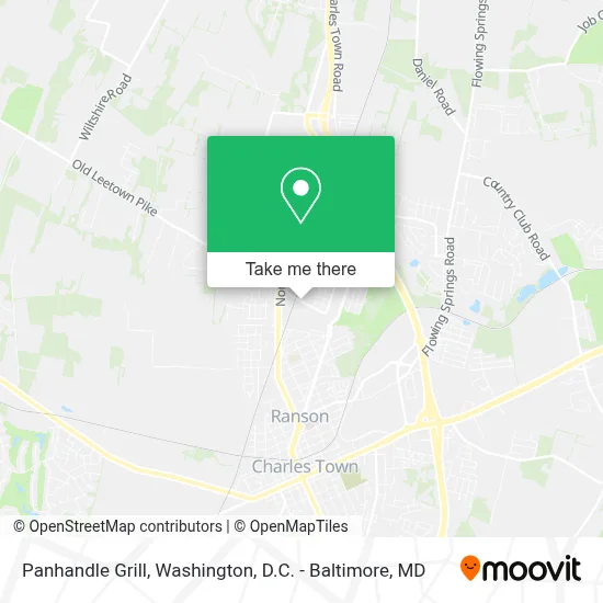 Panhandle Grill map