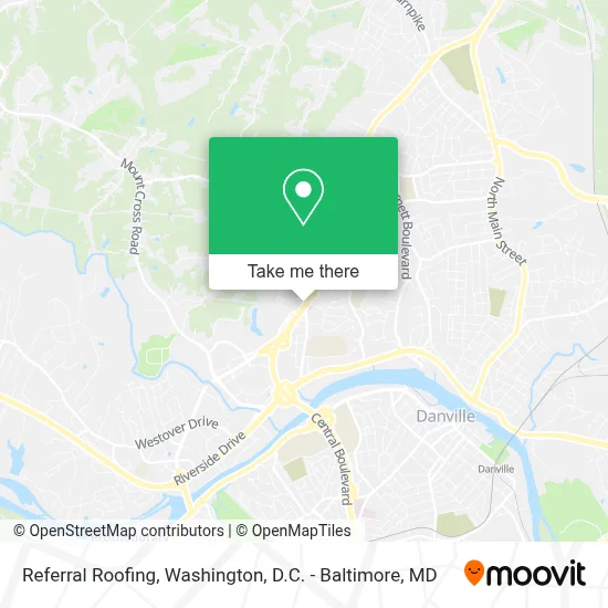 Referral Roofing map