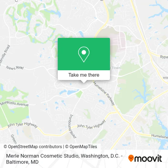 Merle Norman Cosmetic Studio map