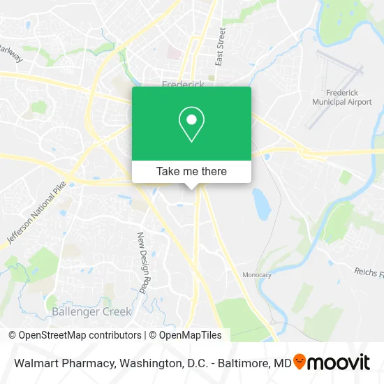 Walmart Pharmacy map