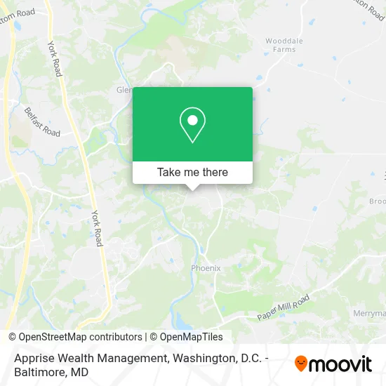 Apprise Wealth Management map